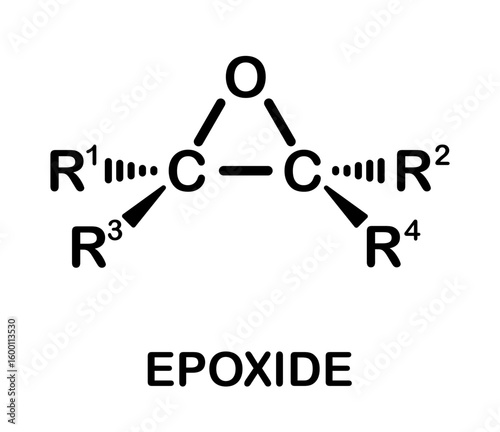 Epoxide functional group chemical formula
