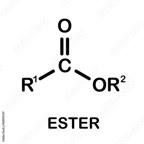 Ester functional group chemical formula