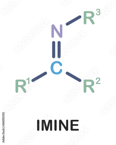 Imine functional group chemical formula