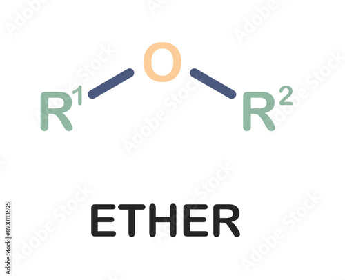 Ether functional group chemical formula