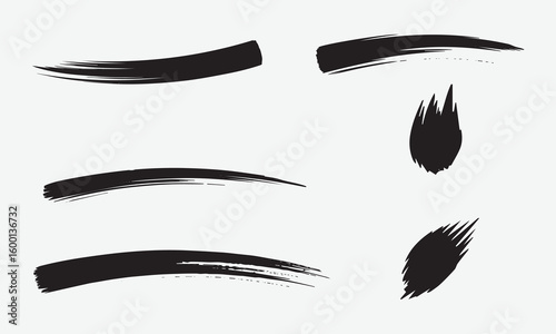 Paint brush strokes, Paint grunge backgrounds, brushstrokes