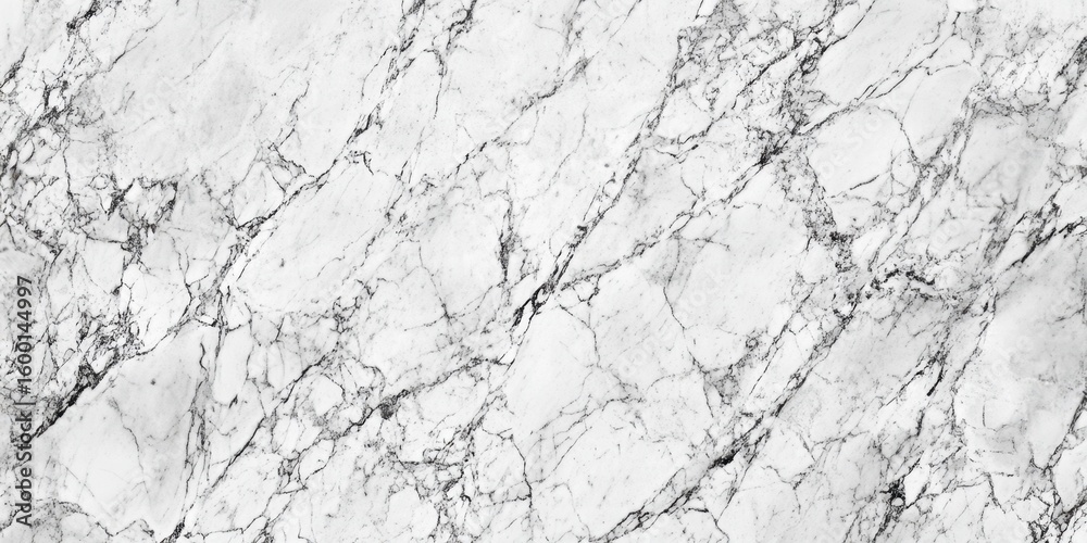 Obraz premium Intricate white marble texture pattern.