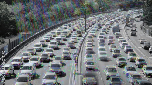 Futuristic Road Safety Using Holographic Traffic Jams