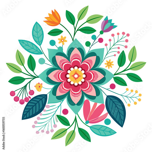 abstract floral background