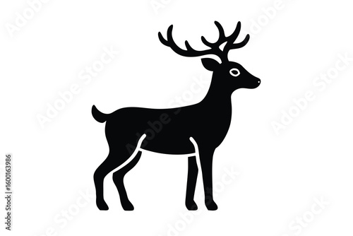reindeer vector icon