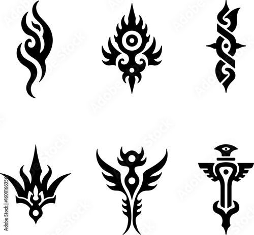 tribal tattoo, design bundle