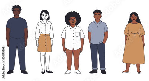 Professional Diversity and Inclusion Iconography Set