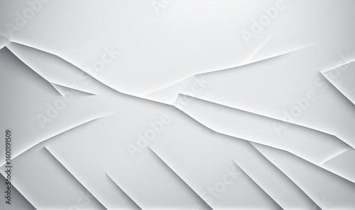 abstract white torn design