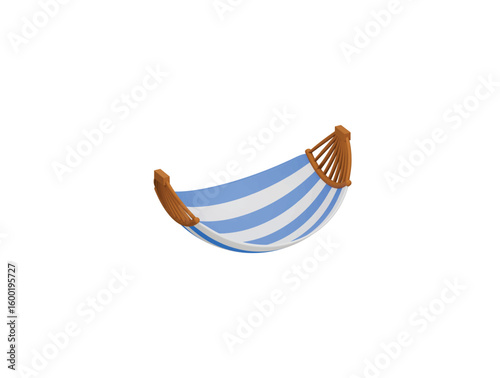 hammock icon 3d illustration render