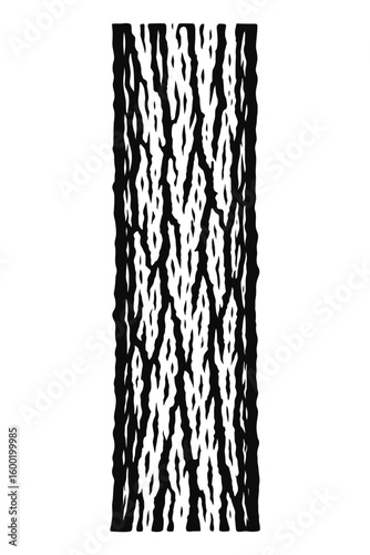 Detailed Tree Bark Texture - Classic Pattern of Natural Wood and Forest