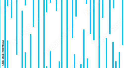 Minimalist vertical blue lines pattern on white background