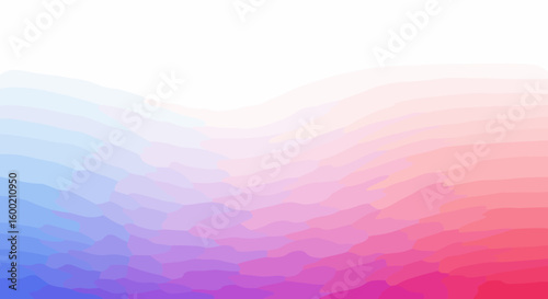 Minimalist colorful gradient background with soft blended tones