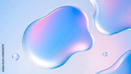 Abstract fluid shapes in pastel hues. Perfect for wallpapers, app backgrounds, or tech product designs
