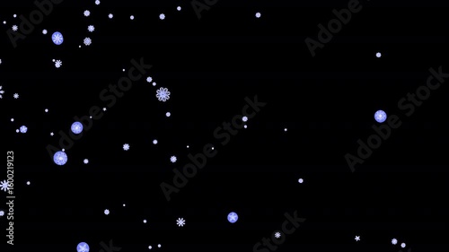 snowflake with transparant baground