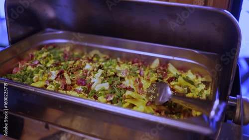 Catering food sandwiches at events depth of field
