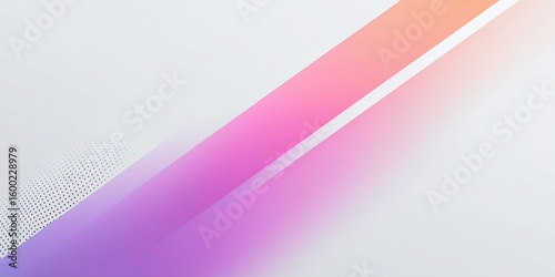 Abstract gradient illustration featuring vibrant pink, orange, and purple stripes blending seamlessly against a soft white background, creating a modern and dynamic visual experience