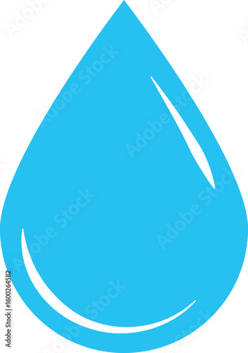 Blue water drop icon set. water bubbles repeating elements. clean water and hydration concepts. water conservation themes. Clean wash suds concept. Droplet sign
