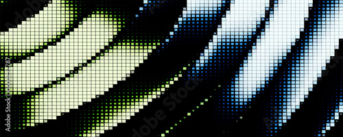 3d dots background. vector illustration. modern. glowing dots