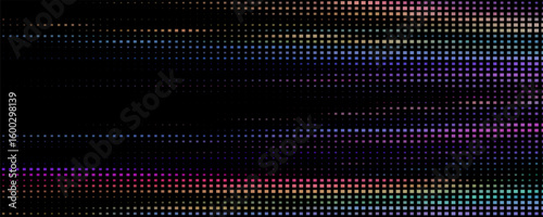3d dots background. vector illustration. modern. glowing dots