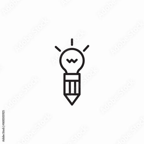 creative idea development icon sign vector