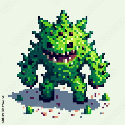 Pixel style made for vector packs.