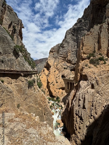 Caminito del Rey in Andalucia Spain
