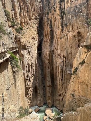 Caminito del Rey in Andalucia Spain
