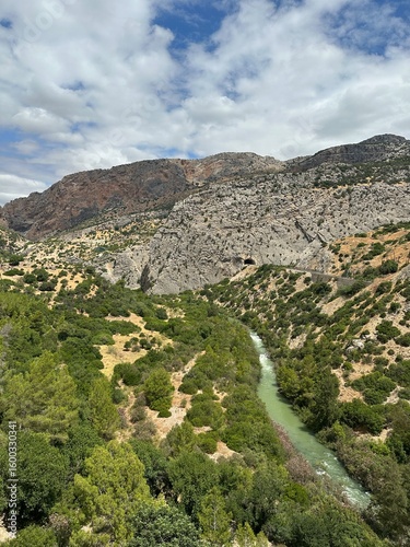 Caminito del Rey in Andalucia Spain