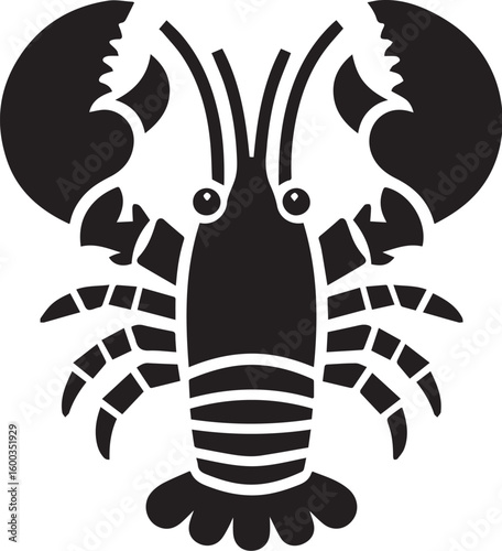 vector illustration of lobster