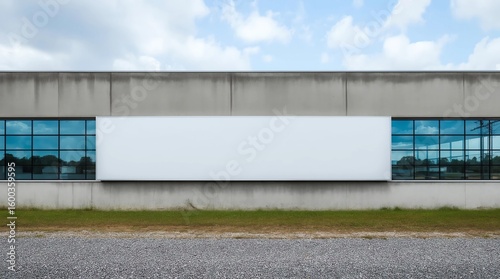 Wallpaper Mural Advertising banner mockup on the fence of construction site Torontodigital.ca
