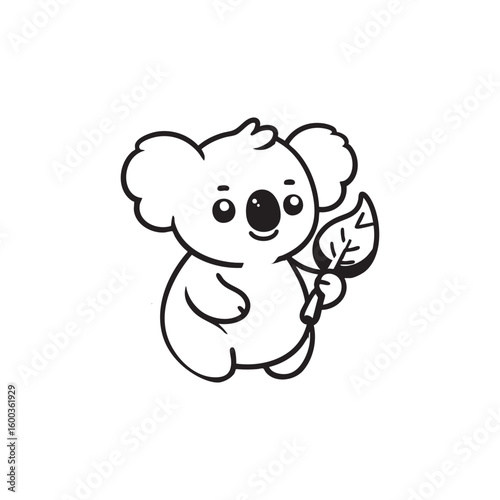 Cute koala illustration koala bear drawing koala art animal drawing koala cartoon animal illustration