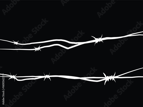 barbed wire vector illustration design.eps