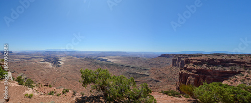 Panorama of view from 