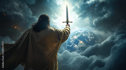 Jesus second coming on Earth. Judgement Day.