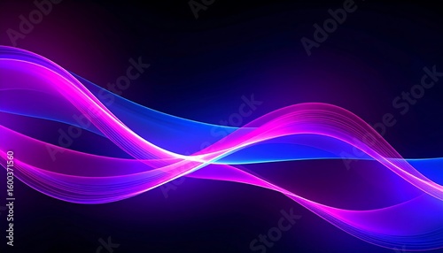 Abstract vibrant wavy lines (6)