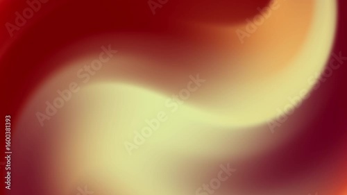 Abstract Modern red cream and orange gradient background animation, cream colorful background
