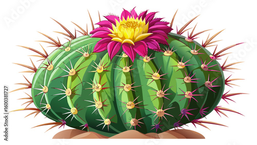  very Beautiful cactus isolated on white. cactus, plant, desert, nature, thorn, flower, prickly, cacti, succulent, sharp, macro, spines, close-up, botany, needle, closeup, garden, thorns, spine, botan