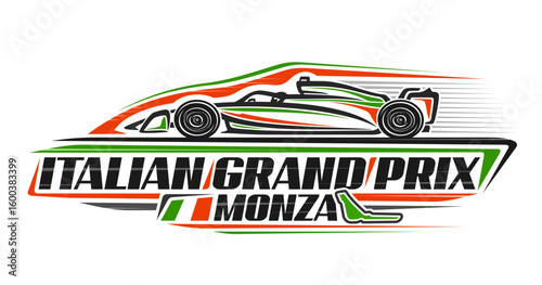 Vector logo for Italian Grand Prix