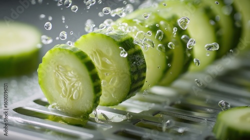 Refreshing Cucumber Slices: A Culinary Delight