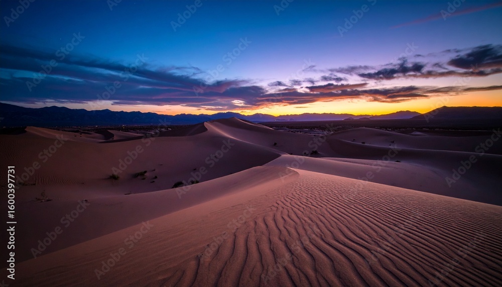 Fototapeta premium Sand Dunes at Twilight