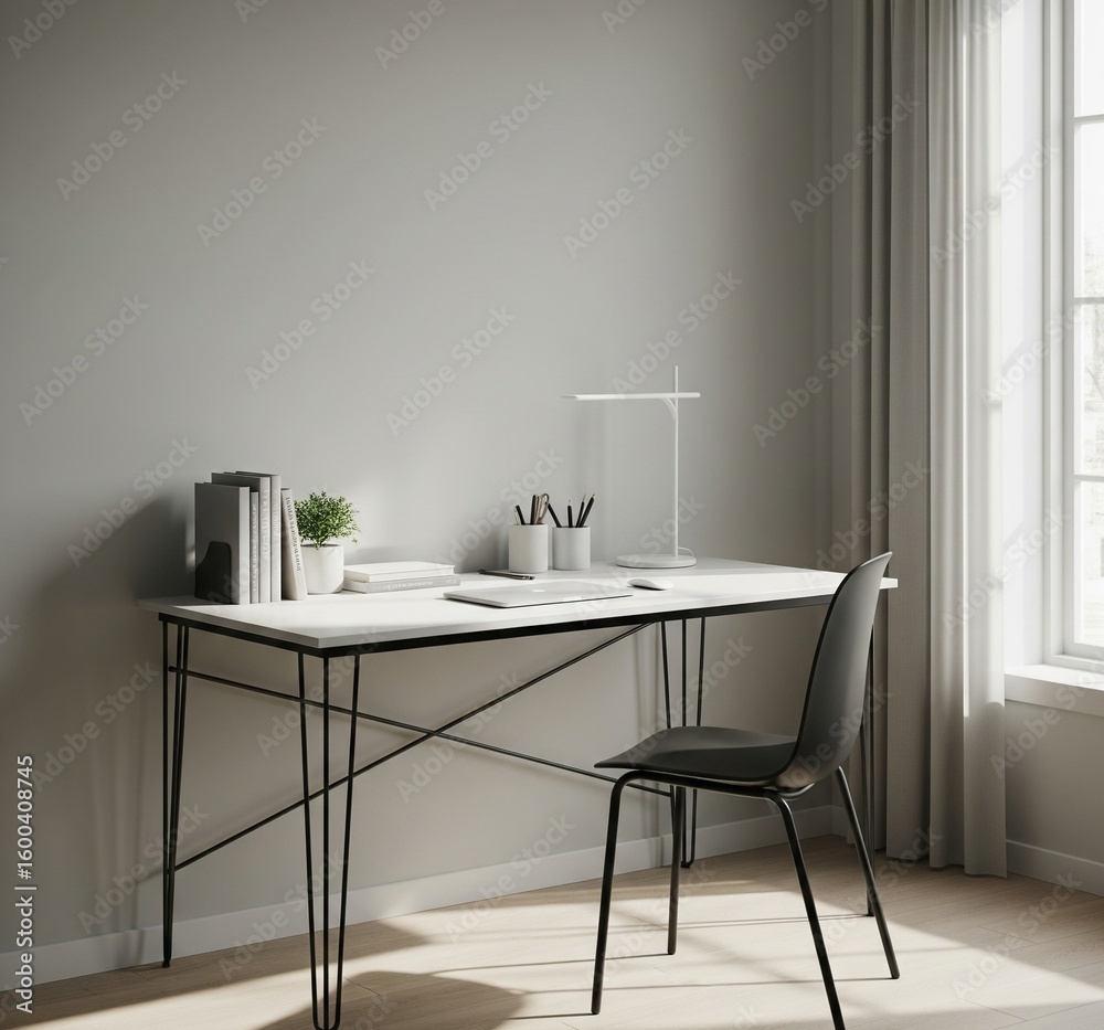 Minimalist study table Minimalist study table