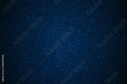 Digital technology background. Digital data square blue pattern pixel background