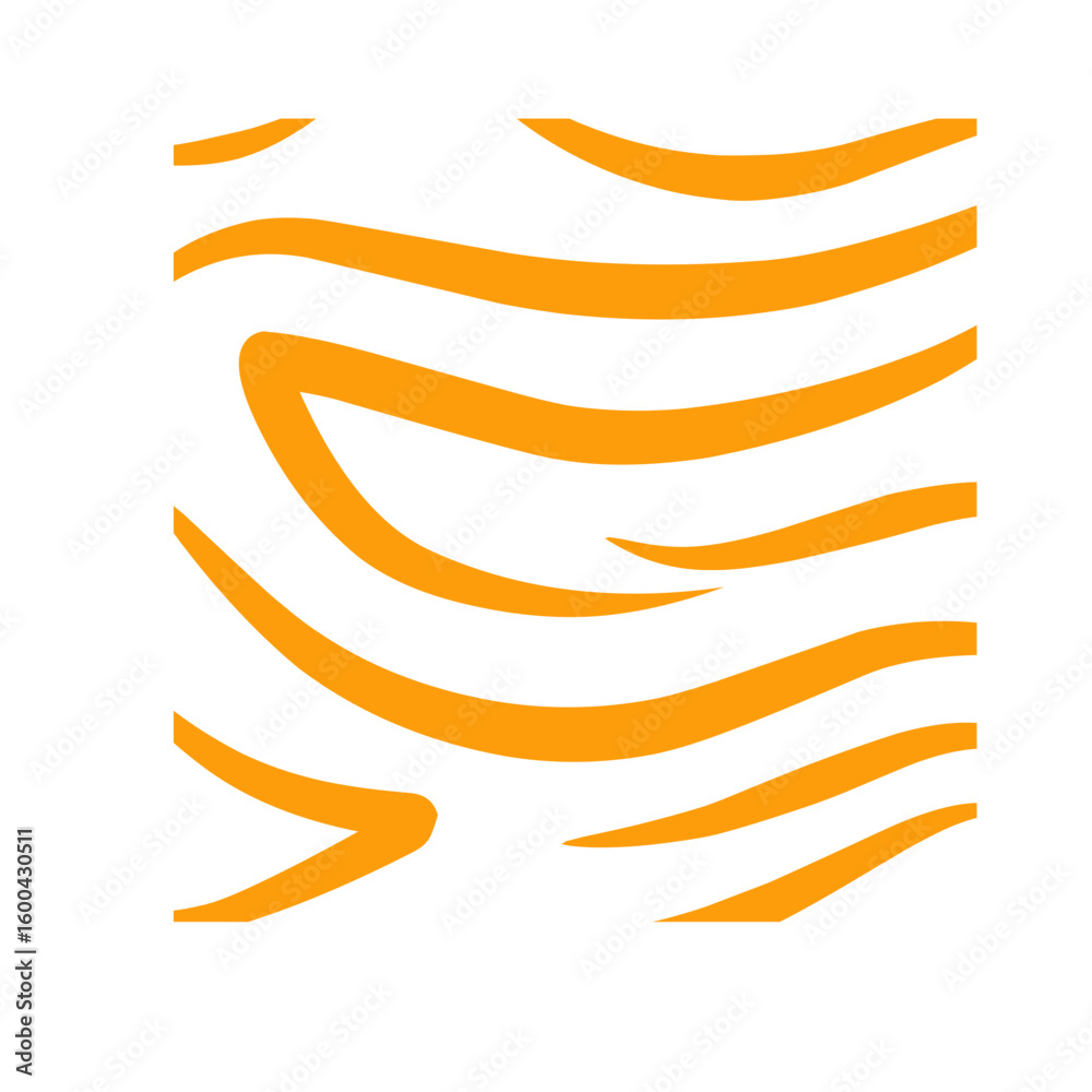 Obraz premium tiger stripe pattern background