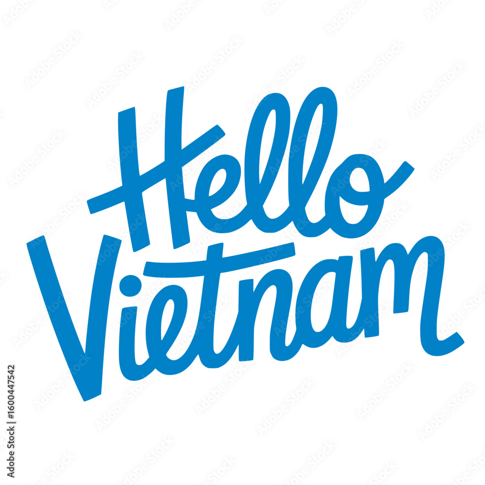 Fototapeta premium Hello Vietnam.