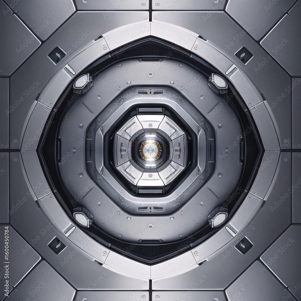 Fototapeta premium Sci-Fi Floor And Wall Panel Pack (10)