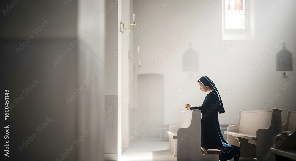 Fototapeta premium Freiras Católicas - Religiosas - Catholic Nuns - Religious