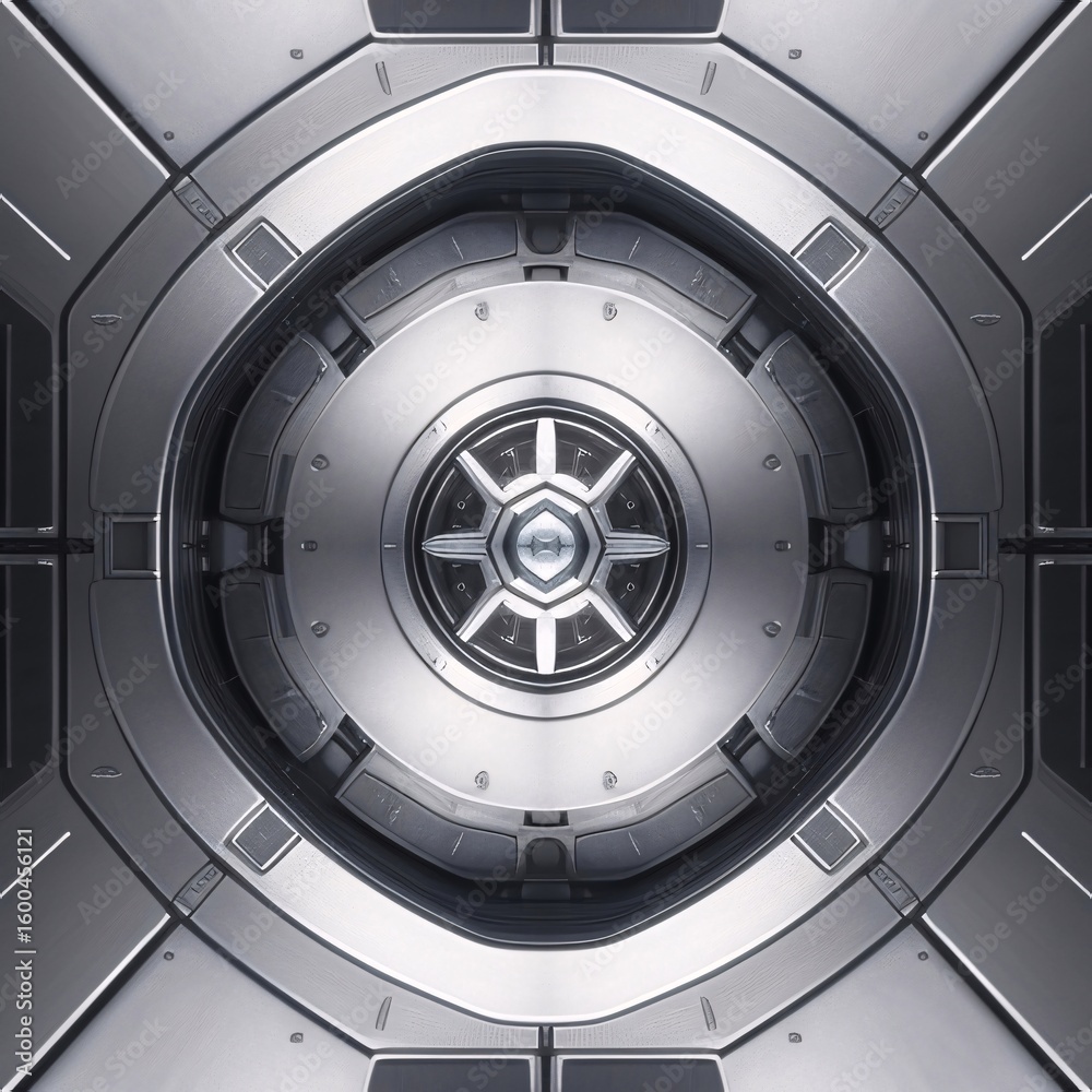 Naklejka premium Sci-Fi Floor And Wall Panel Pack (20)
