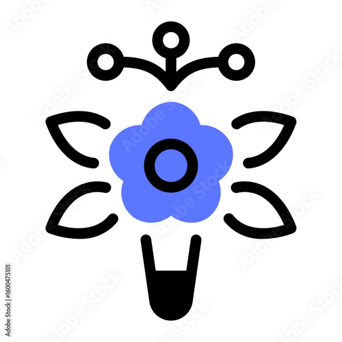 This Boutonniere icon is suitable for prom, school party, etc.