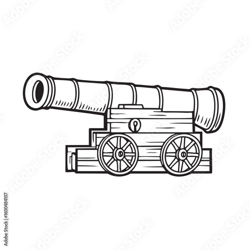 Historical cannon design for educational and decorative use