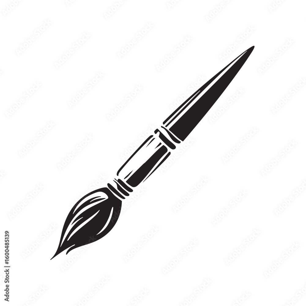 Obraz premium Creative brush design for artistic projects and crafts
